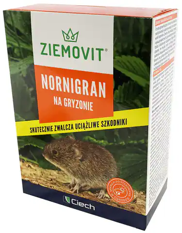 ⁨Gift für Mäuse- und Rattengranulat Nornigran 140 g⁩ im Wasserman.eu