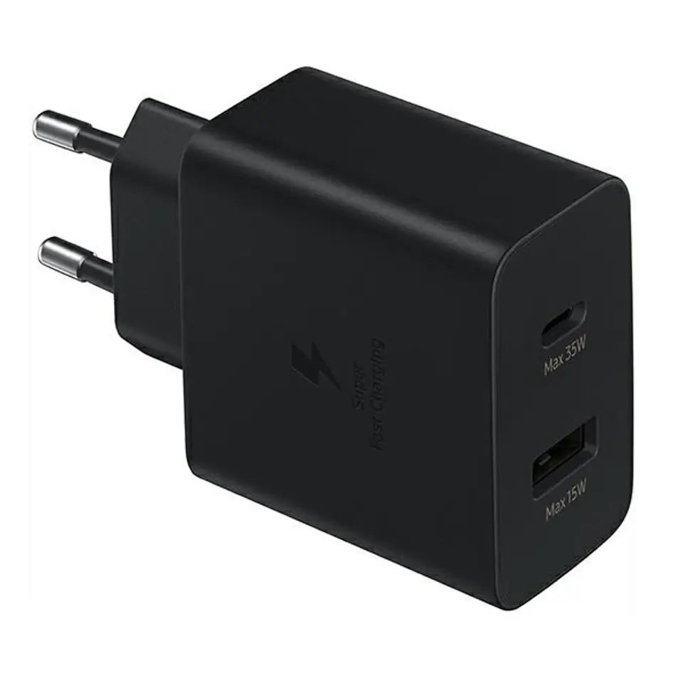 ⁨Order. mow. Samsung EP-TA220NB PD 35W C to C Cable black/black⁩ at Wasserman.eu