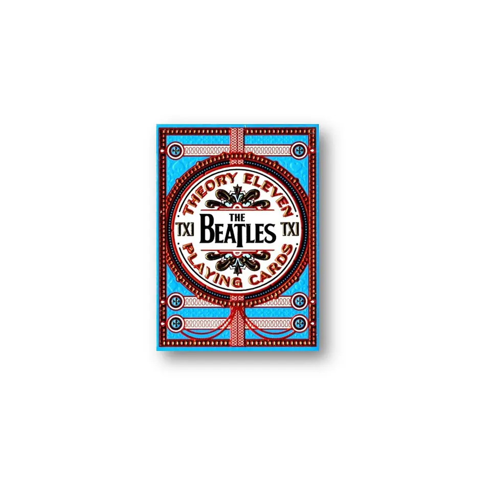 ⁨The Beatles cards, blue deck⁩ at Wasserman.eu