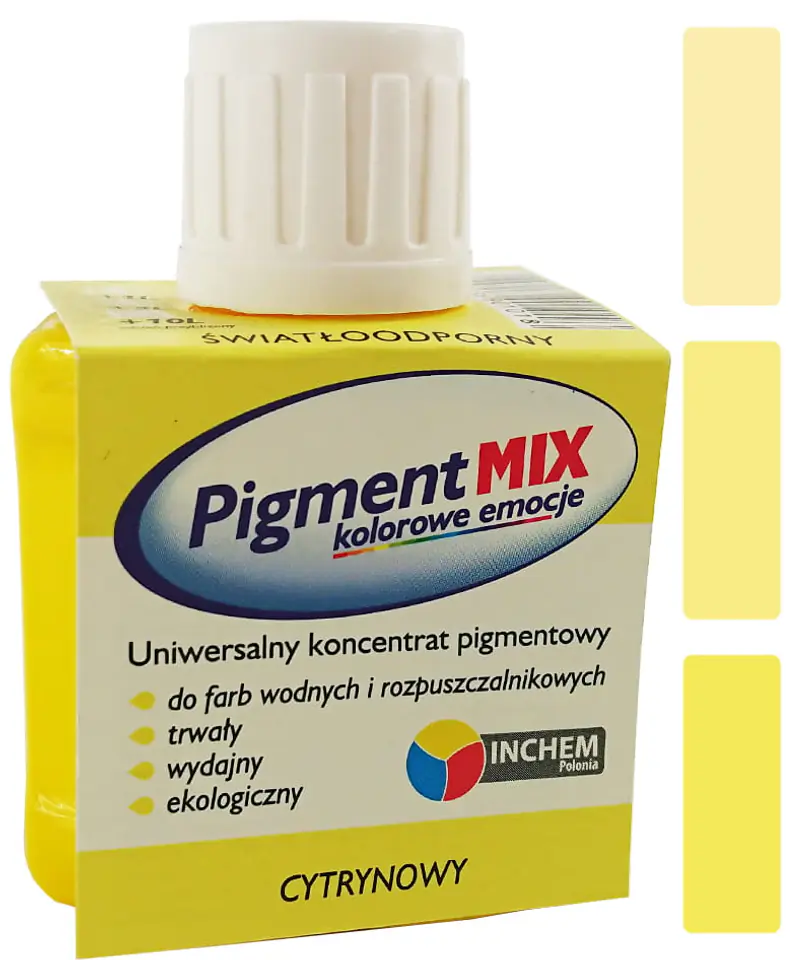 ⁨Pigment uniwersalny koncentrat 80ml (cytrynowy)⁩ w sklepie Wasserman.eu