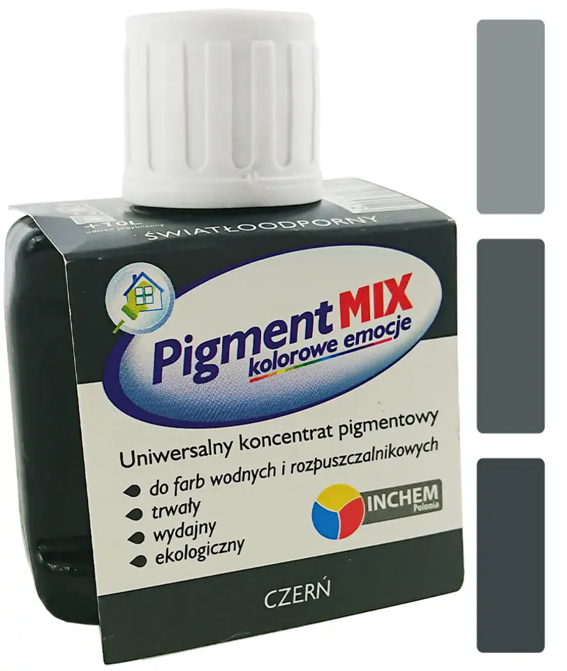 ⁨Universal pigment concentrate 80ml (black)⁩ at Wasserman.eu