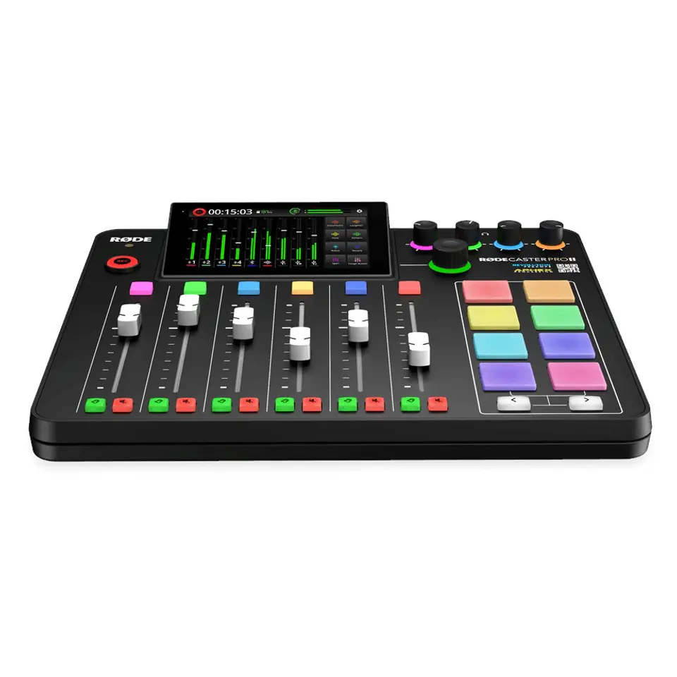 ⁨RØDECaster Pro II Podcast production studio Music production station Black⁩ at Wasserman.eu