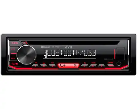 ⁨Radioodtwarzacz samochodowy JVC KD-T702BT (Bluetooth, CD + USB + AUX)⁩ w sklepie Wasserman.eu