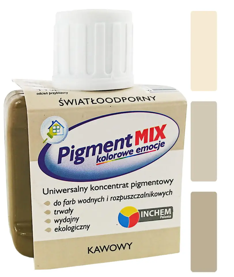 ⁨Pigment uniwersalny koncentrat 80ml (kawowy)⁩ w sklepie Wasserman.eu