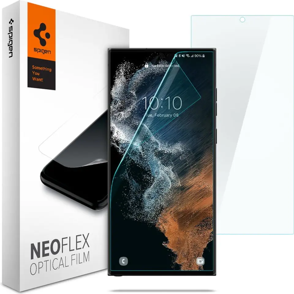 ⁨Spigen Folia Neo Flex Sam S908 S22 Ultra 2szt aplikacja na mokro AFL04137⁩ w sklepie Wasserman.eu