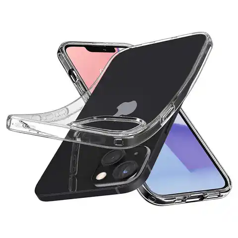 ⁨Spigen Liquid Crystal - Etui iPhone 13 Mini (Przezroczysty)⁩ w sklepie Wasserman.eu