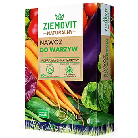 ⁨Nawóz do warzyw, naturalny Ziemowit 1 kg⁩ w sklepie Wasserman.eu