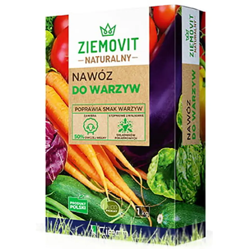 ⁨Naturalny nawóz do warzyw Ziemowit 1 kg⁩ w sklepie Wasserman.eu