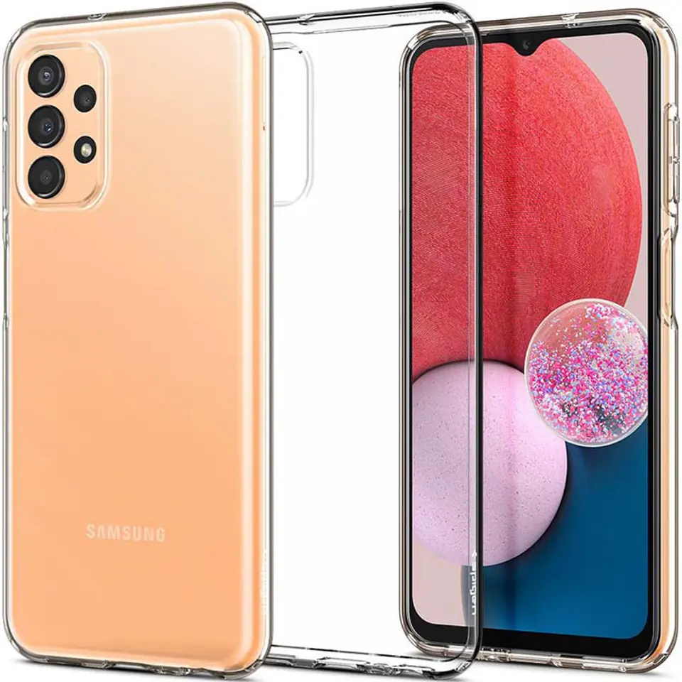 ⁨Spigen Liquid Crystal - Etui do Samsung Galaxy A13 4G (Przezroczysty)⁩ w sklepie Wasserman.eu