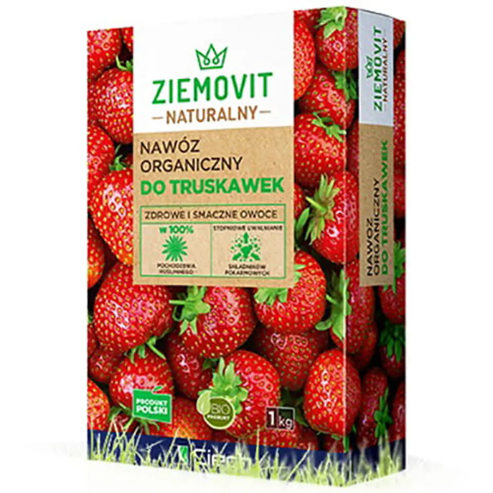Nawóz organiczny do truskawek Ziemovit 1 kg w sklepie Wasserman.eu