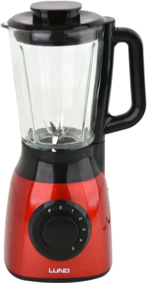 ⁨BLENDER KIELICHOWY CZERWONY 600W⁩ w sklepie Wasserman.eu