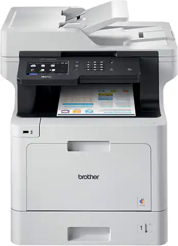 ⁨Brother MFC-L8900CDW Colour, Laser, Multifunction printer, A4, Wi-Fi, White⁩ at Wasserman.eu