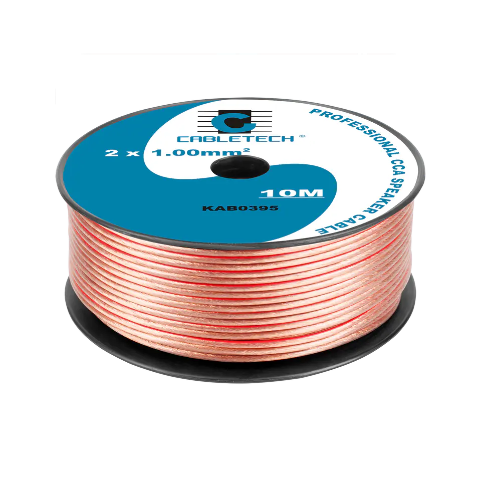 Kabel głośnikowy CCA 1.0mm 10M w sklepie Wasserman.eu
