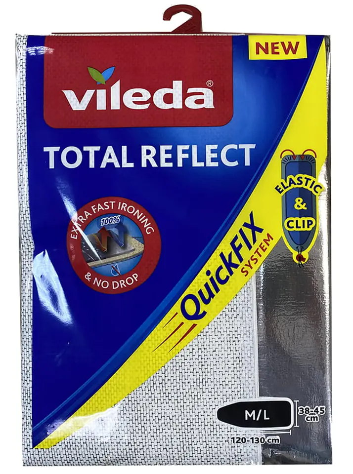 ⁨Vileda cover for Total Reflect board with a metal layer⁩ at Wasserman.eu