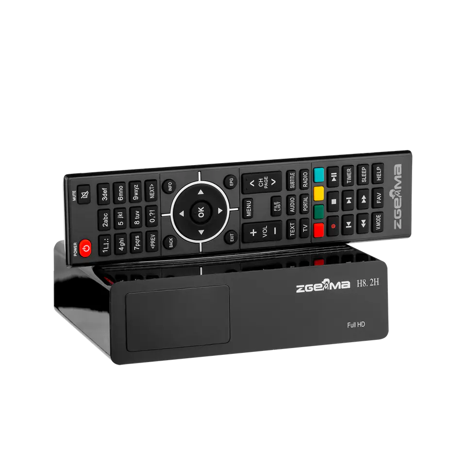 Tuner combo Zgemma H8.2H DVB-S2X + DVB-T2/C H.265 HEVC HBBTV YOUTUBE w sklepie Wasserman.eu