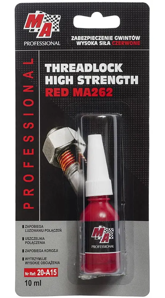 ⁨Thread cleaner 10ml (red, high strength)⁩ at Wasserman.eu