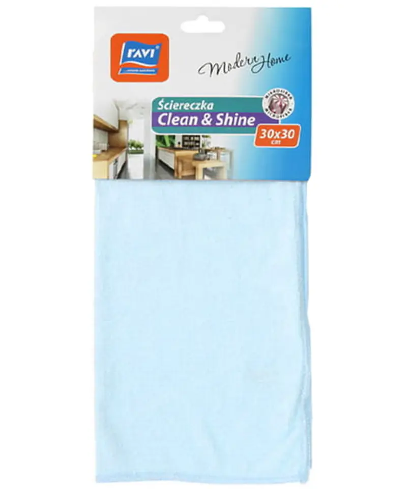 Clean & Shine microfiber cloth (blue) at Wasserman.eu