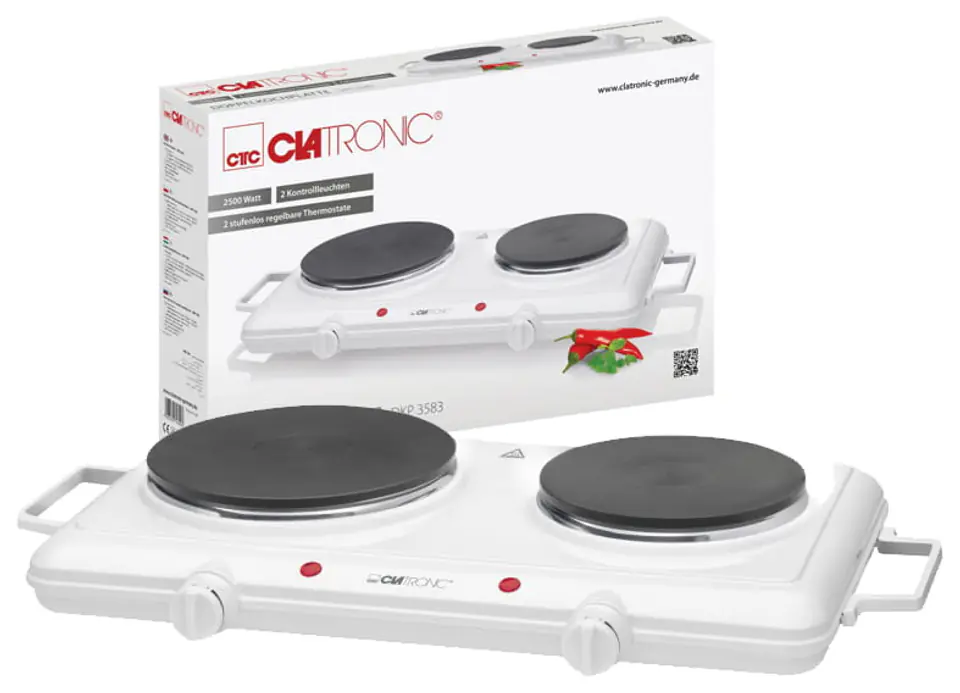 Clatronic electric stove (two-disc) at Wasserman.eu