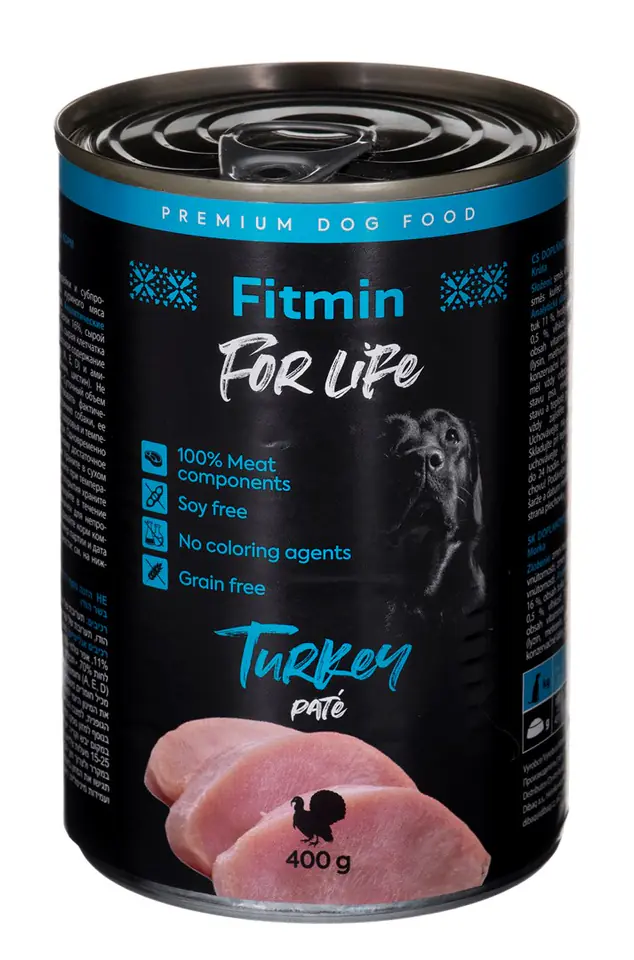 ⁨FITMIN For Life Turkey Adult 400 g⁩ at Wasserman.eu