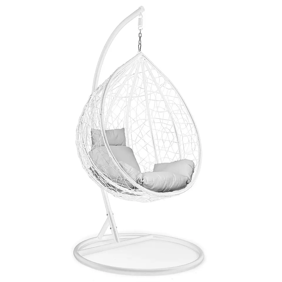 Hanging basket garden swing cocoon at Wasserman.eu