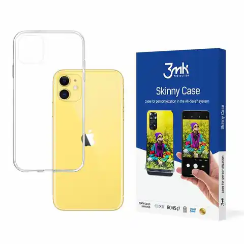 ⁨3MK All-Safe Skinny Case iPhone 11 Clear⁩ w sklepie Wasserman.eu