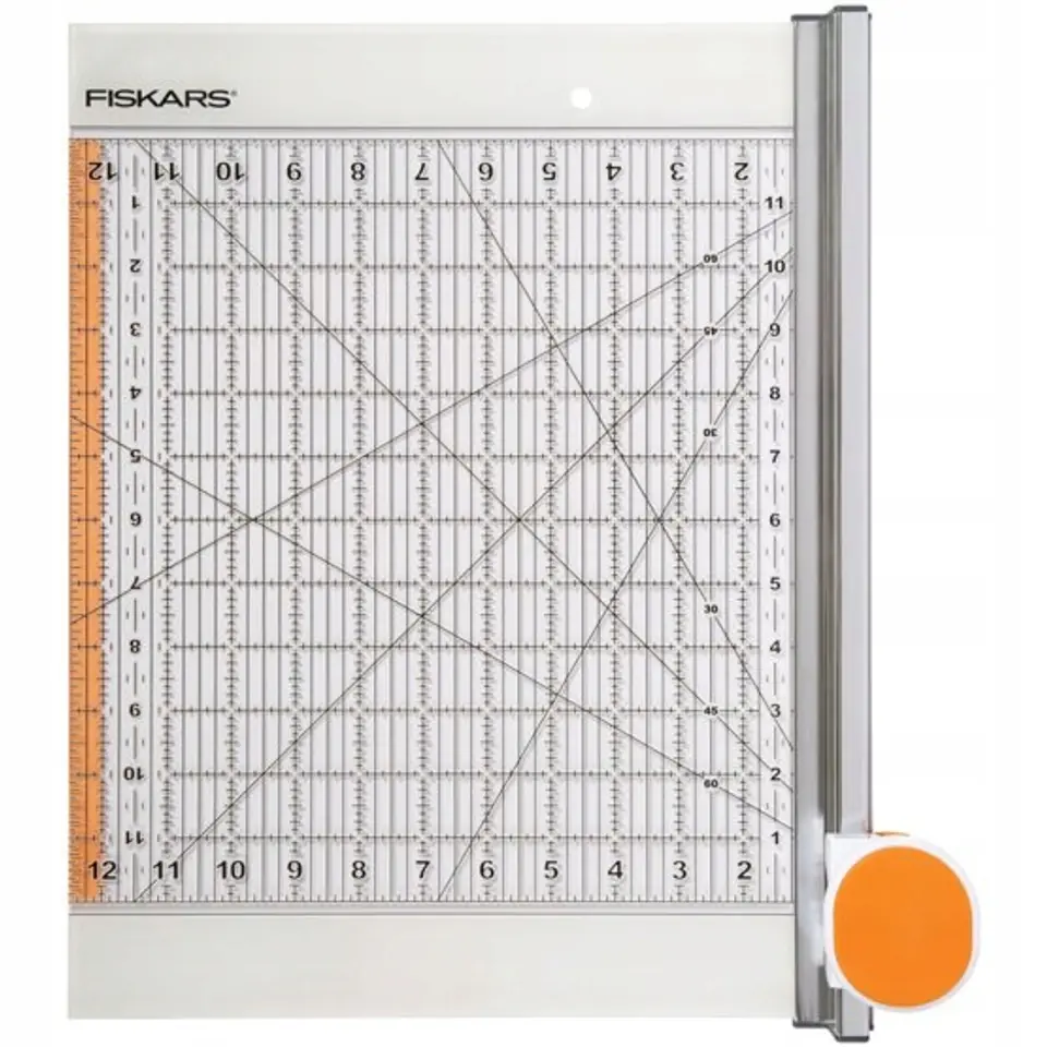 ⁨GUILLOTINE WITH ROTATING BLADE AND 12" X12" RULER⁩ at Wasserman.eu