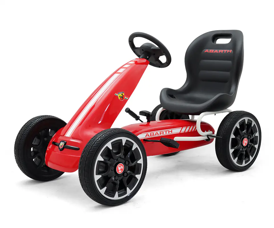 Abarth Red pedal kart at Wasserman.eu