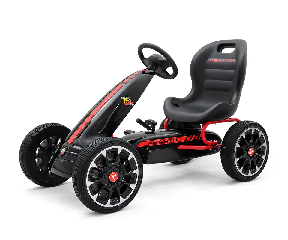 ⁨Gokart na pedały Abarth Black⁩ w sklepie Wasserman.eu