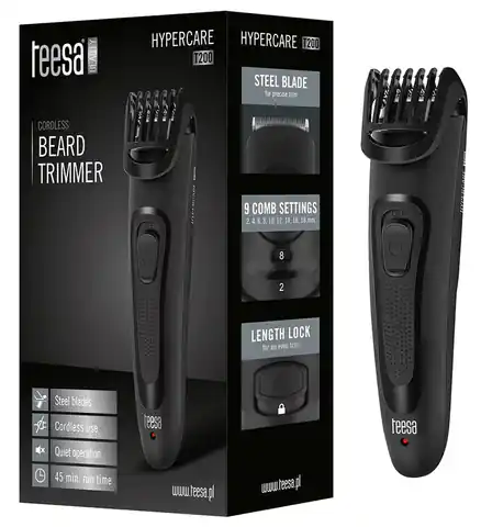 ⁨Teesa Hypercare T200 wireless beard trimmer⁩ at Wasserman.eu