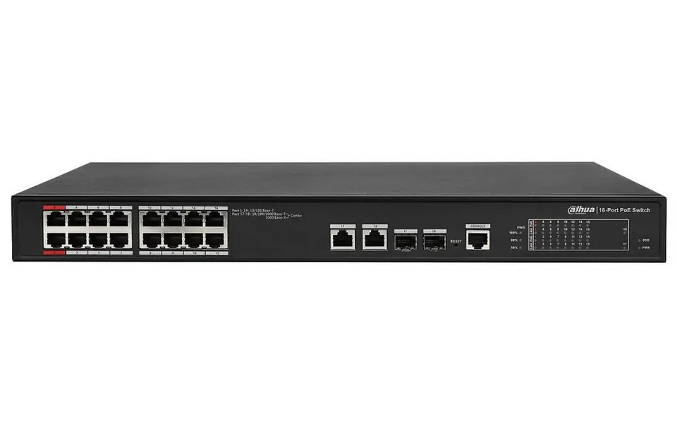 ⁨Switch PoE Dahua DH-PFS4218-16ET-240-V3⁩ w sklepie Wasserman.eu