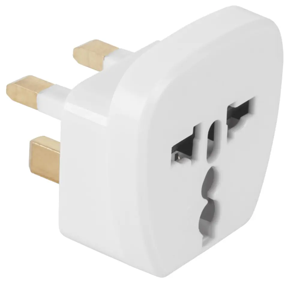 ⁨Adapter, AC adapter UK plug - universal socket⁩ at Wasserman.eu