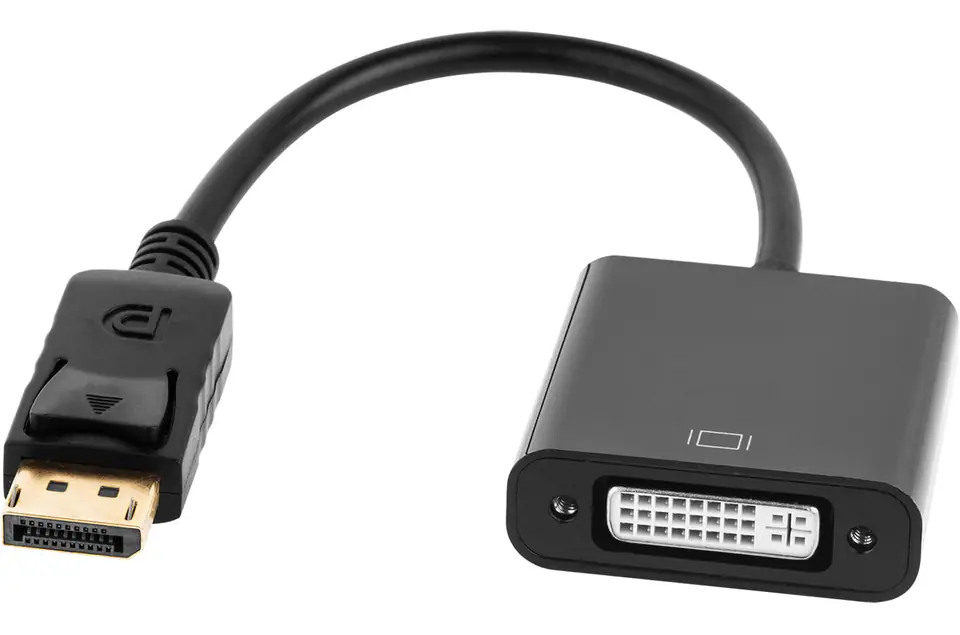 ⁨Adapter connector Displayport plug - DVI 24 + socket 5⁩ at Wasserman.eu