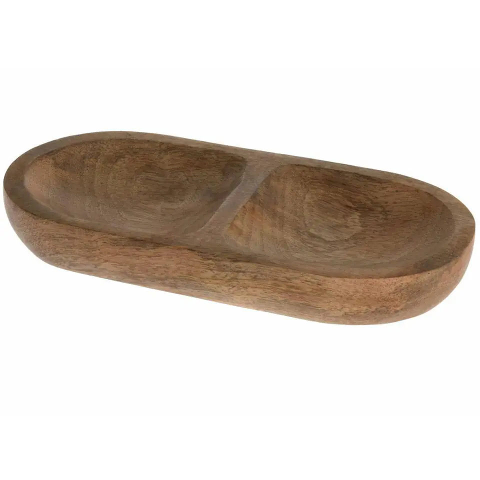 Patera podłużna z drewna mango 20 cm w sklepie Wasserman.eu
