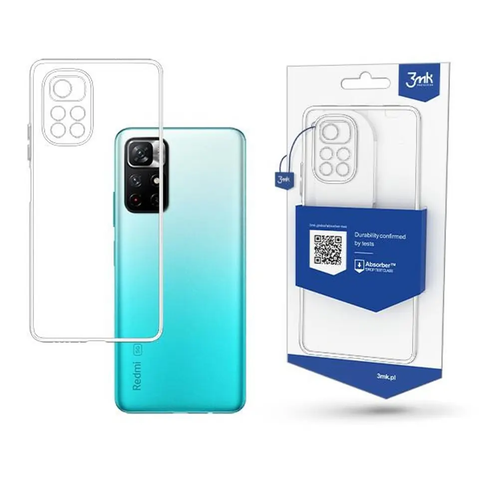 ⁨3MK Clear Case Xiaomi Redmi Note 11 5G⁩ w sklepie Wasserman.eu