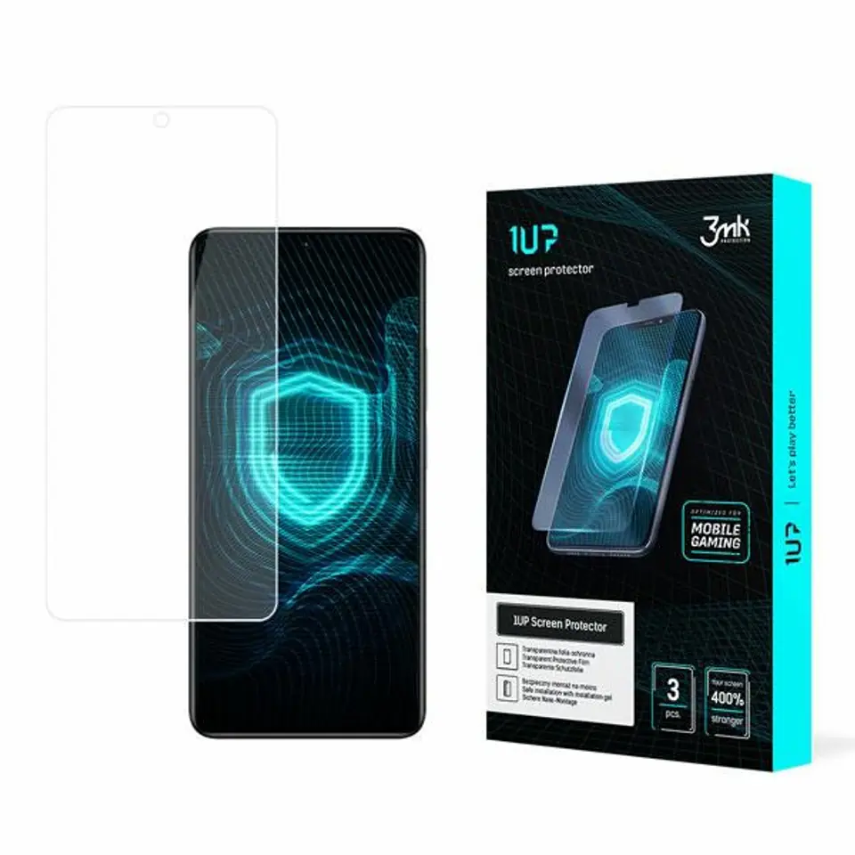 ⁨3MK Folia 1UP Xiaomi Redmi Note 11 Pro 5G/Pro+ 5G Folia Gaming 3szt.⁩ w sklepie Wasserman.eu