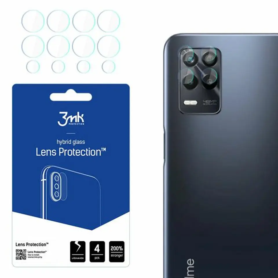 ⁨3MK Lens Protect Realme 9 5G Ochrona na obiektyw aparatu 4szt⁩ w sklepie Wasserman.eu