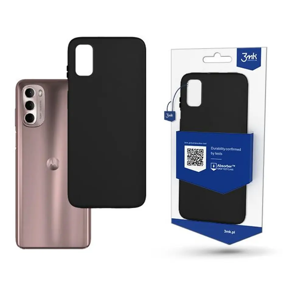⁨3MK Matt Case Motorola Moto G Stylus 2022 black/black⁩ at Wasserman.eu