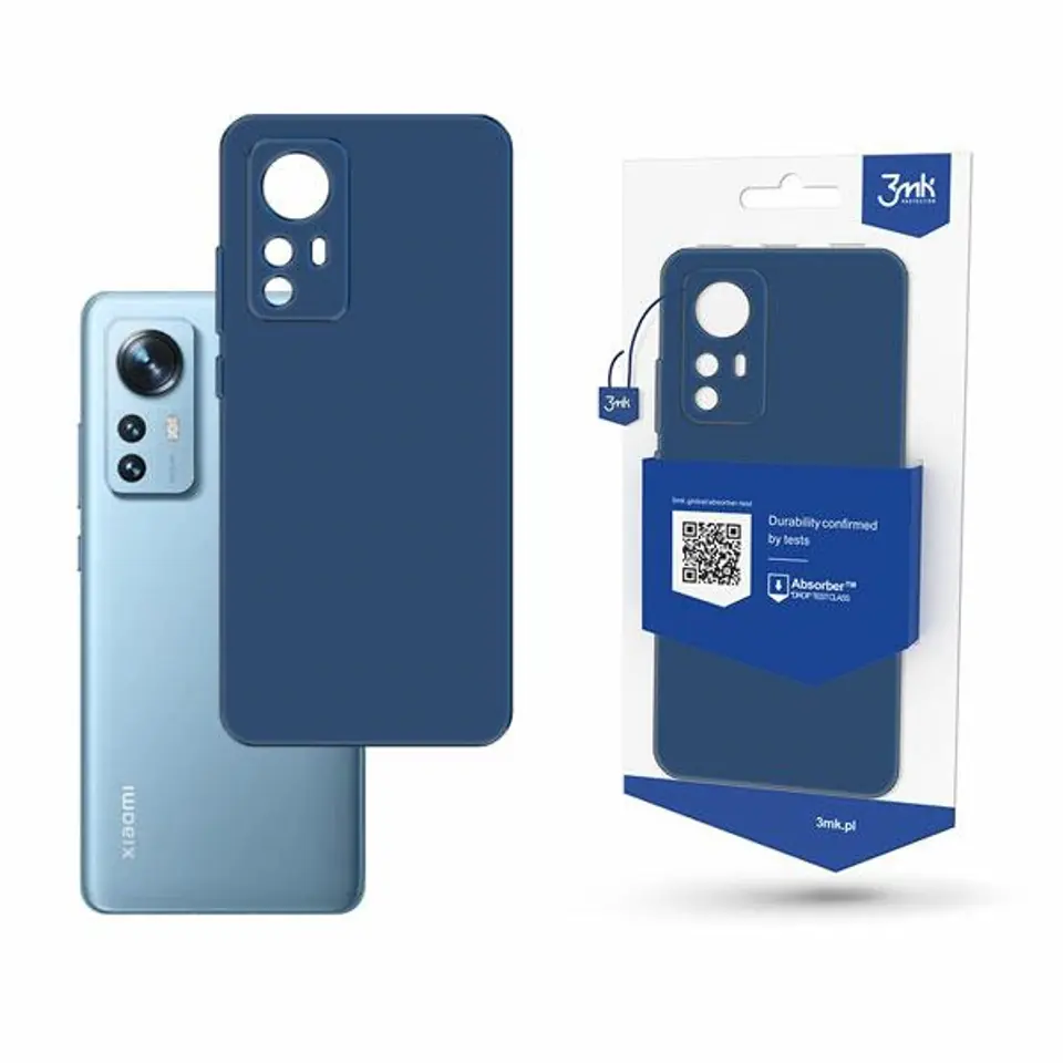 ⁨3MK Matt Case Xiaomi 12/12X jagoda/blueberry⁩ w sklepie Wasserman.eu