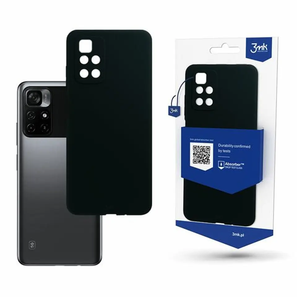 3MK Matt Case Xiaomi POCO M4 Pro 5G czarny/black w sklepie Wasserman.eu