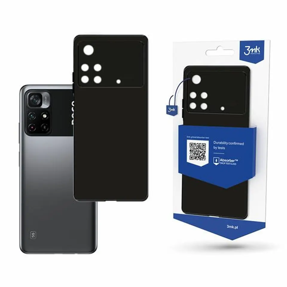 3MK Matt Case Xiaomi POCO M4 Pro czarny/black w sklepie Wasserman.eu
