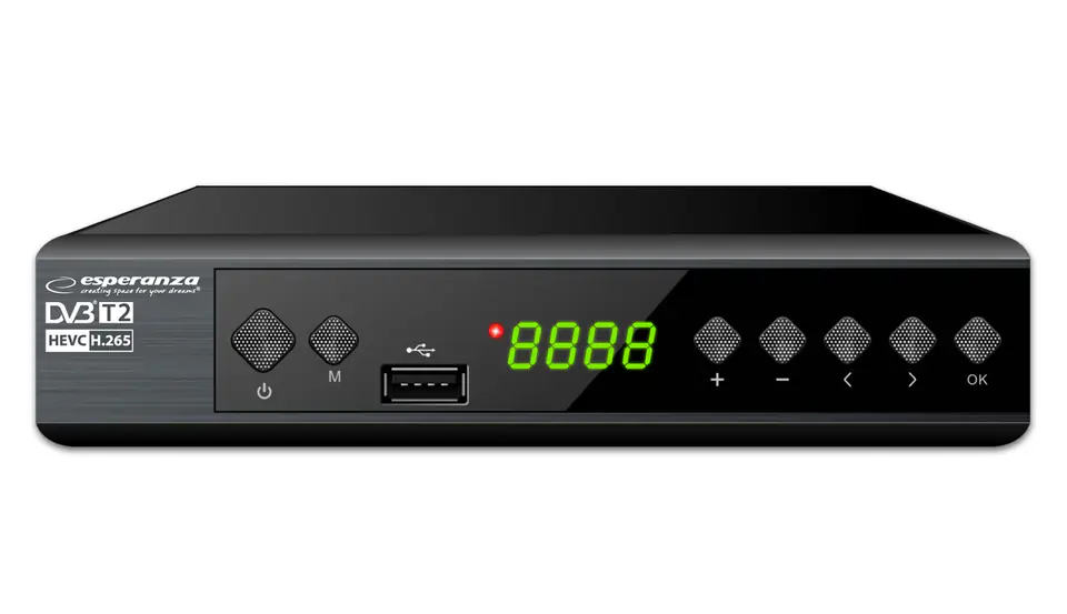 EV111R Esperanza tuner cyfrowy dvb-t2 h.265/hevc ev111r w sklepie Wasserman.eu