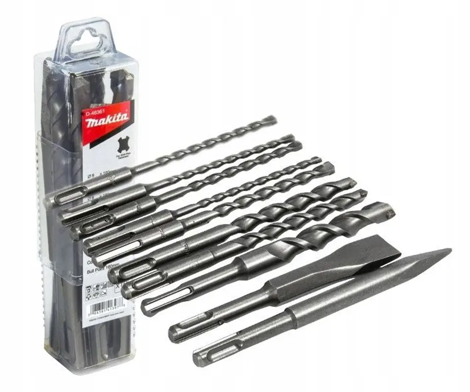 ⁨SET OF DRILLS AND CHISELS SDS-PLUS 10PCS.⁩ at Wasserman.eu