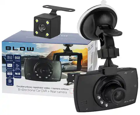 ⁨Rejestrator video DVR dwie kamery F480 Blow⁩ w sklepie Wasserman.eu