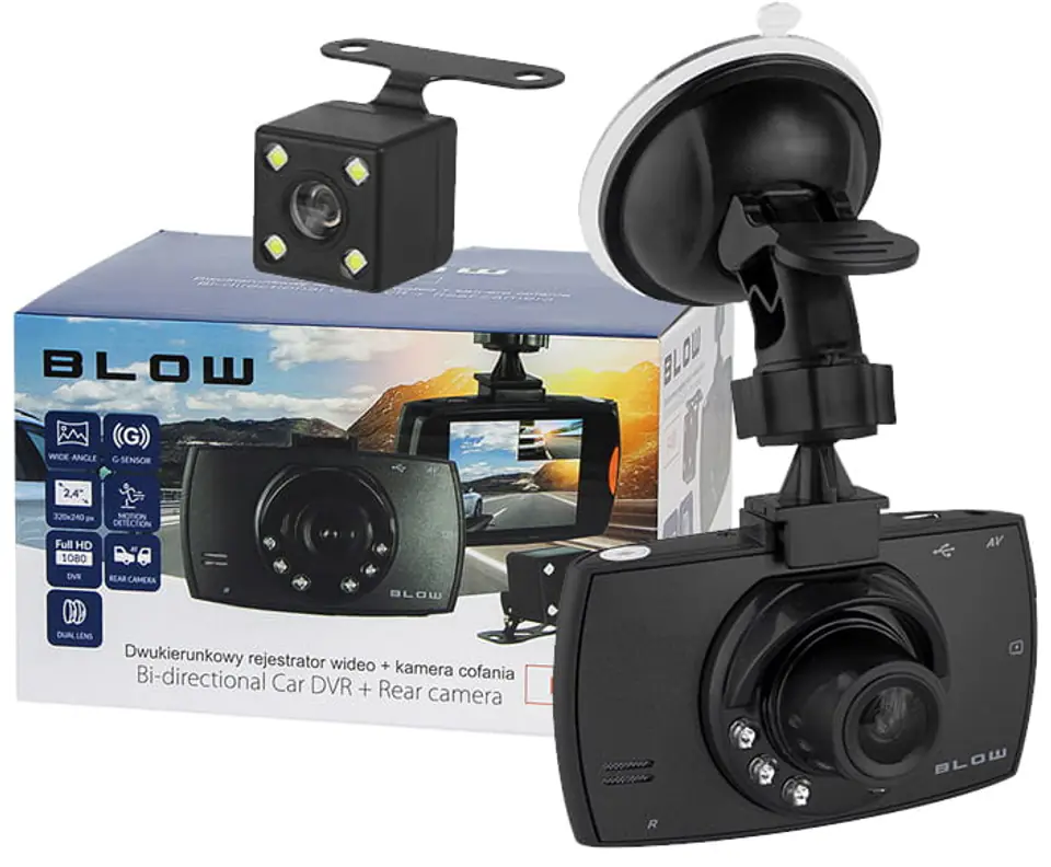 Video recorder DVR two cameras F480 Blow at Wasserman.eu
