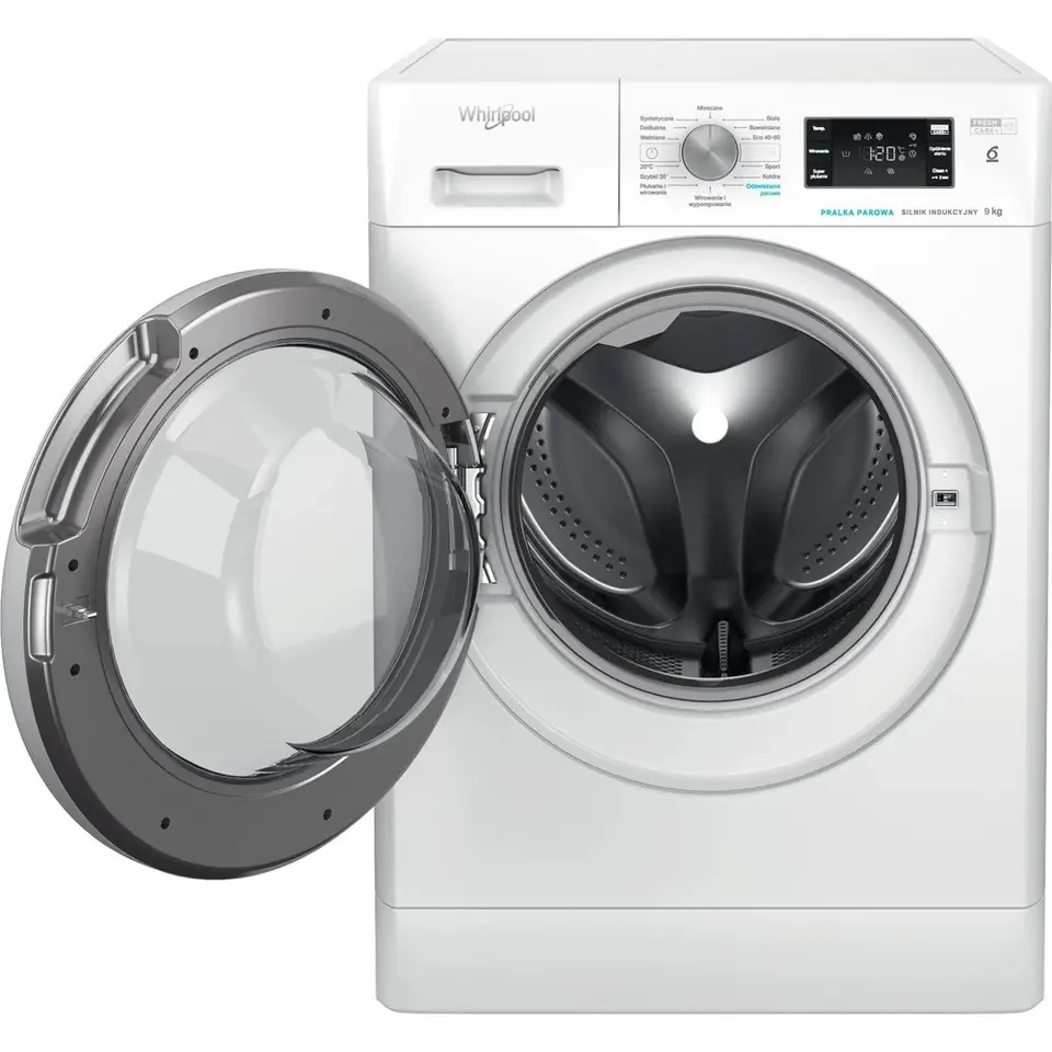 ⁨Freestanding washing machine Whirlpool FFB 9258 SV EN 9 kg, 1200 rpm, white⁩ at Wasserman.eu