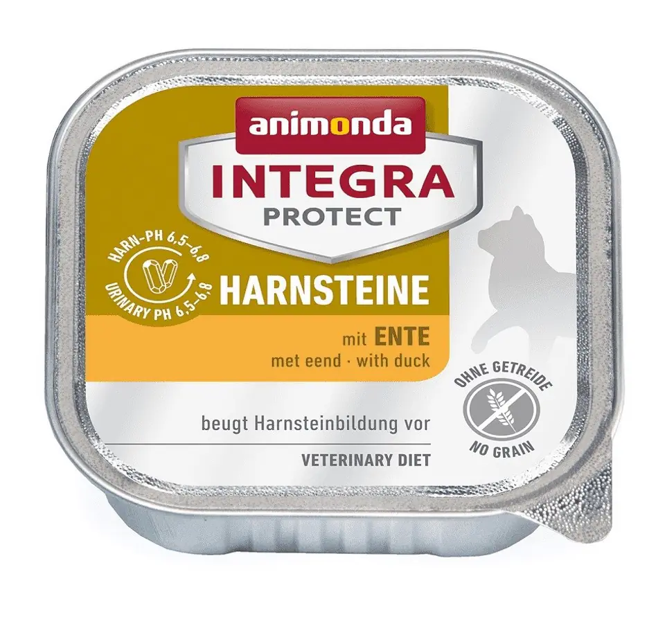 ⁨ANIMONDA Integra Protect Harnsteine Duck - wet cat food - 100g⁩ at Wasserman.eu