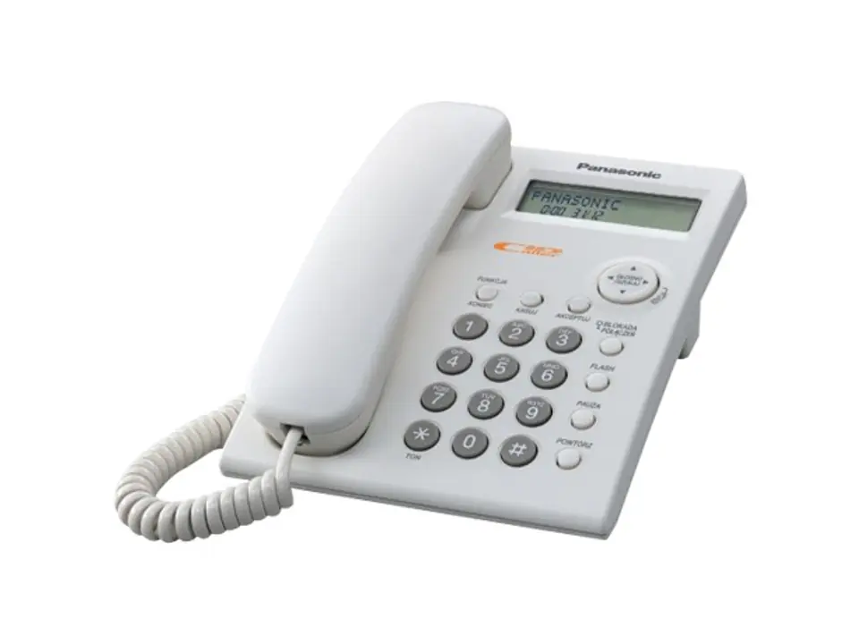 Telefon stacjonarny Panasonic KX-TSC11 (kolor biały) w sklepie Wasserman.eu