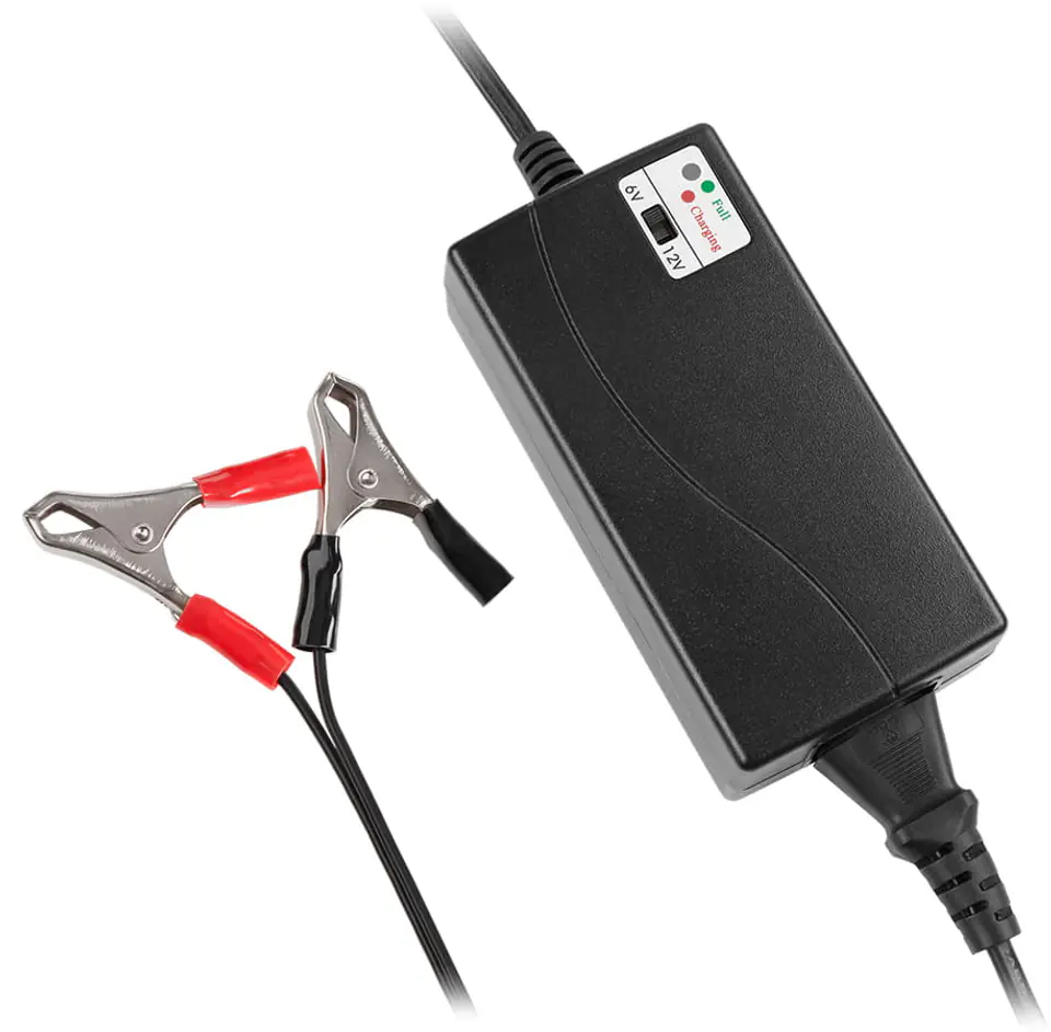 ⁨Charger for 6V / 12V 1800mA gel batteries⁩ at Wasserman.eu