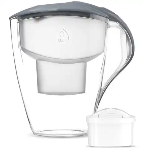 ⁨Filter pitcher Dafi Astra Unimax 3L LED (steel)⁩ at Wasserman.eu