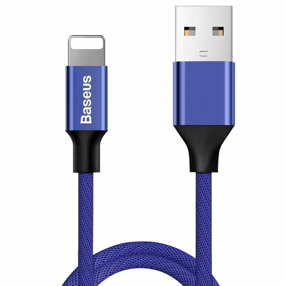 ⁨Baseus Yiven Lightning 1.2m 2A cable (blue)⁩ at Wasserman.eu